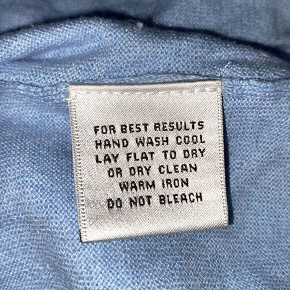 Peter Millar Crown Soft Men’s Sz XL Light Blue Cotton Silk Crew Neck Sweater - Picture 4 of 5